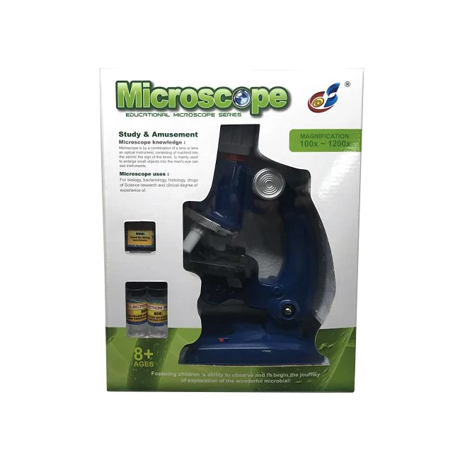 Mikroszkóp készlet 100x-1200x nagyítással