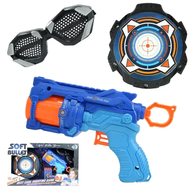 Reflex 4 szivacslövő fegyver szett kiegészítőkkel