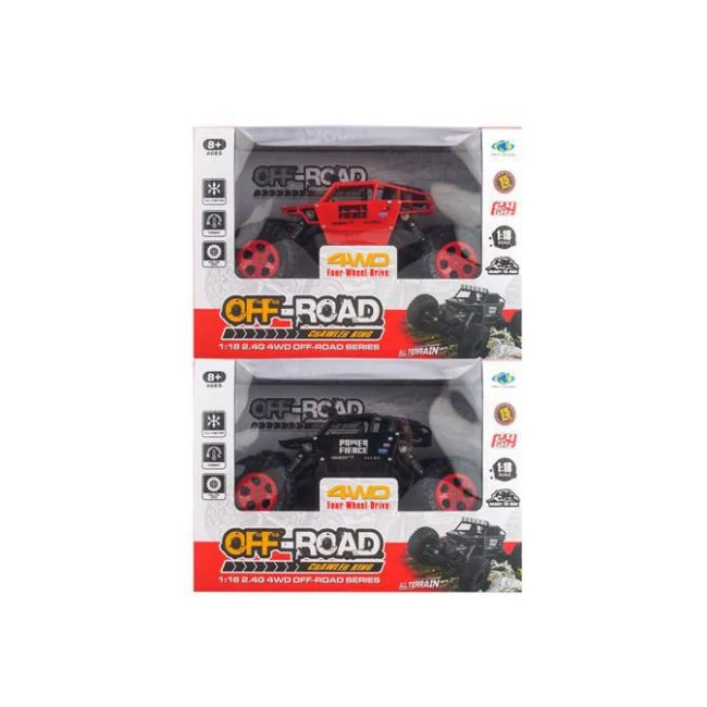 RC King Crawler távirányítós terepjáró autó 2.4GHz-es 1/18