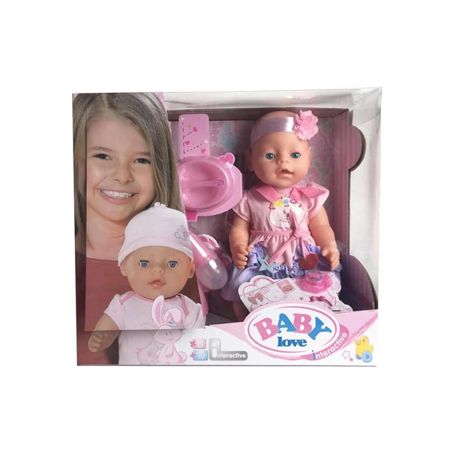 Sírós baba cumival és kiegészítőkkel