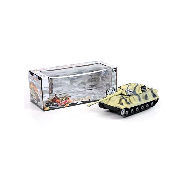 Homokszín terepmintás tank