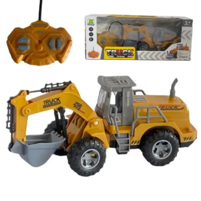 RC távirányítós markoló fénnyel 27MHz 1/48