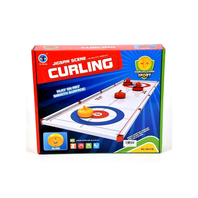Asztali curling szett