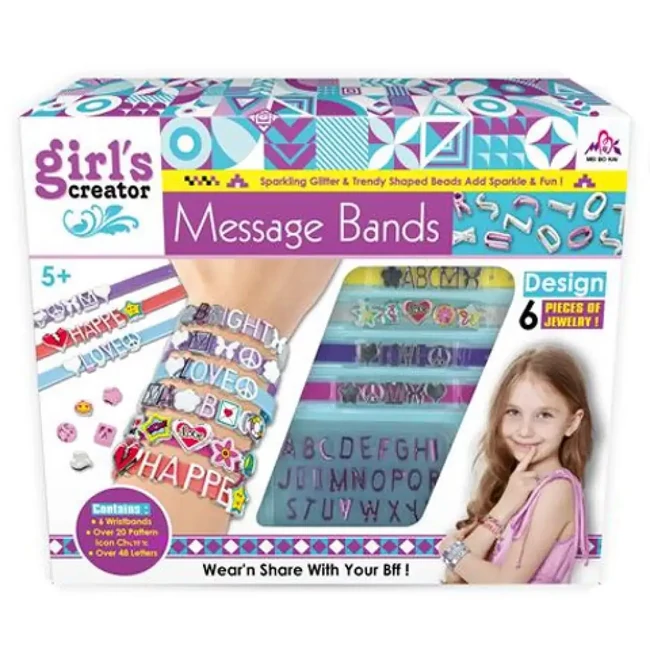 Girl's Creator Karkötő készítő szett kiegészítőkkel