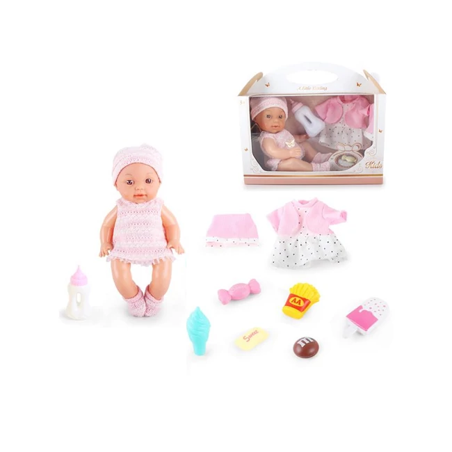 Little Darling baba hanggal és 8 db kiegészítővel 30 cm