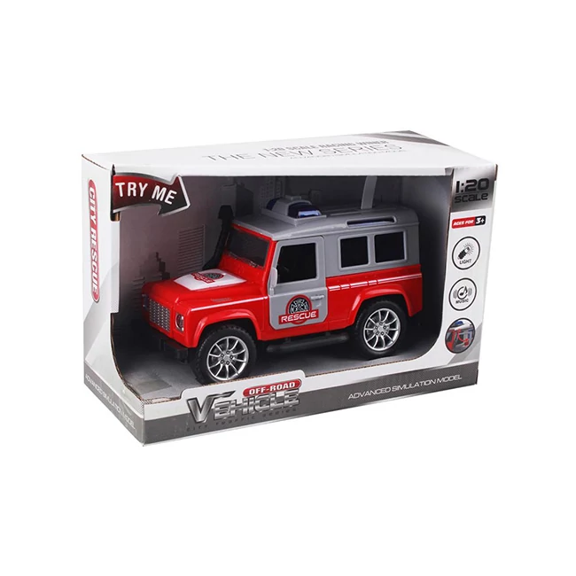 Lendkerekes Rescue terepjáró fénnyel és hanggal 1/20