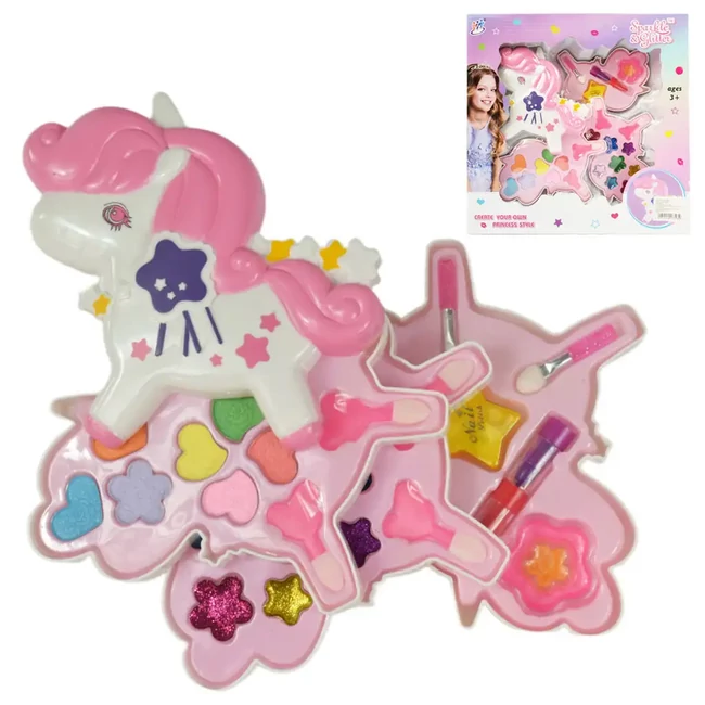Sparkle & Glitter unikornis csillámos smink szett