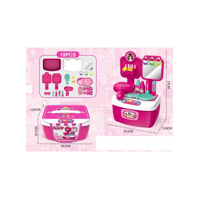 Pink hordozható 19 db-os szépségszett
