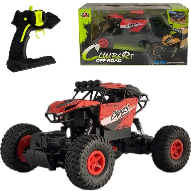 Távirányítós hegymászó off-road terepjáró kék színben 2,4GHz