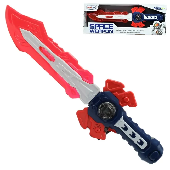 Kés alakú fegyver fénnyel