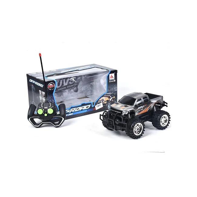 RC távirányítós Pick-Up terepjáró autó 1:18-as méretarány ezüst színben