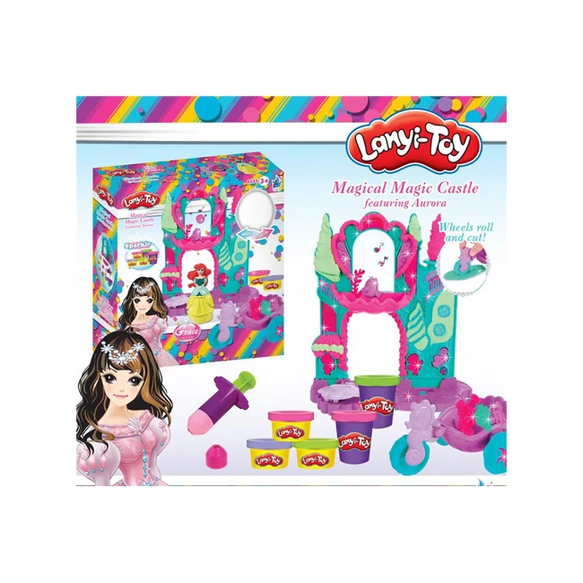 Lanyi-Toy Ariell varázslatos kastélya gyurma szett