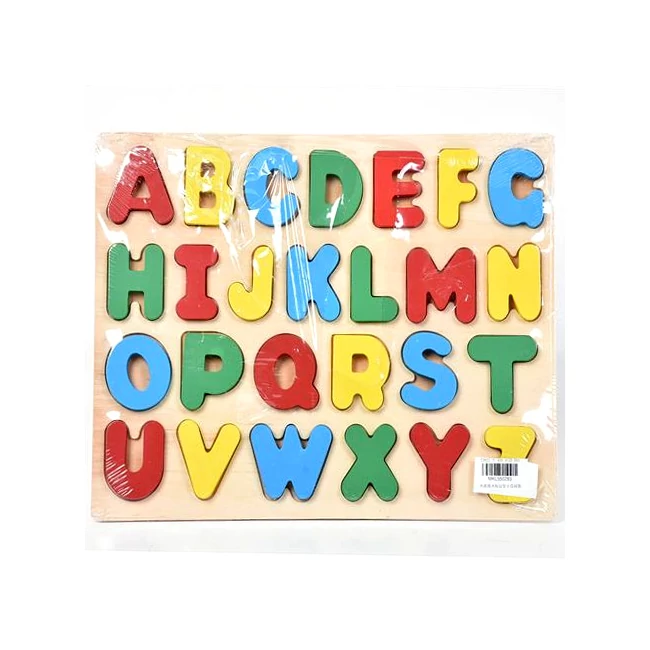 ABC fa formaillesztő játék 30×22 cm