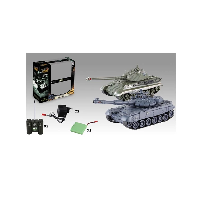 RC távirányítós tank kétféle változatban 1/28 2,4 GHz