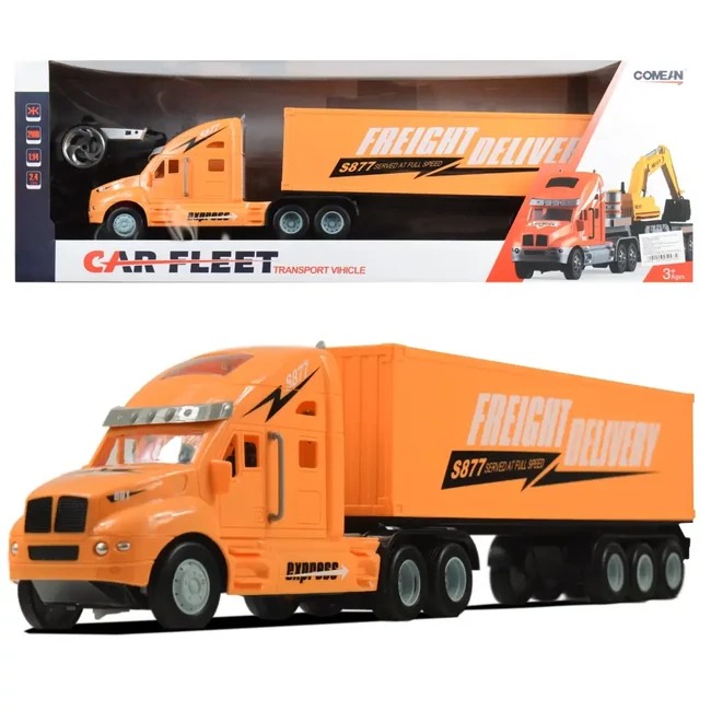 Távirányítós csőrös konténeres kamion kétféle változatban 1/14 2,4GHz