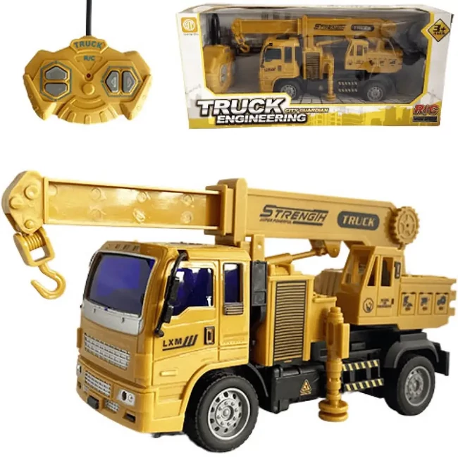 RC Távirányítós építőipari daruskocsi 1/36