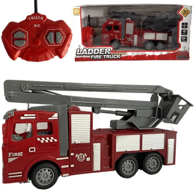 RC Távirányítós emelőkosaras tűzoltósági autó 1/36