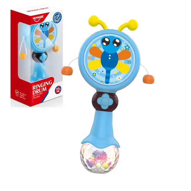 Music World: Szitakötős golyós dob 17 cm