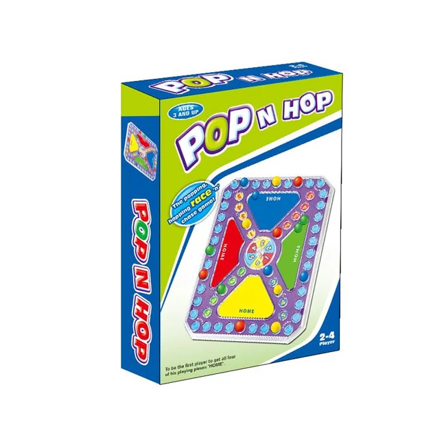 Pop 'n Hop: Ki nevet a végén? utazó társasjáték