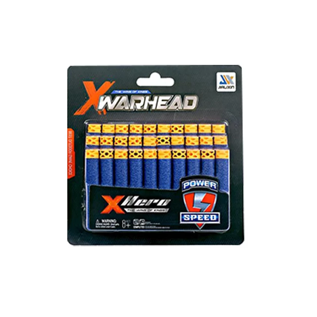 X Warhead 30 db-os szivacs töltény