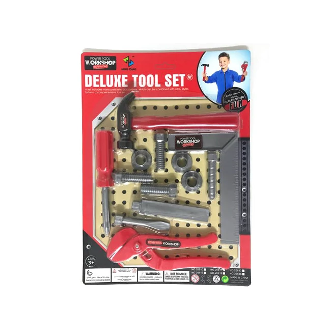 Workshop Deluxe barkács szerszámok játékszett