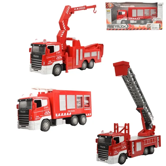 Tűzoltósági járművek többféle változatban 1/43