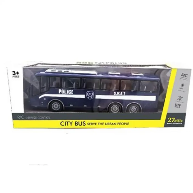 Police távirányítós rendőrségi busz