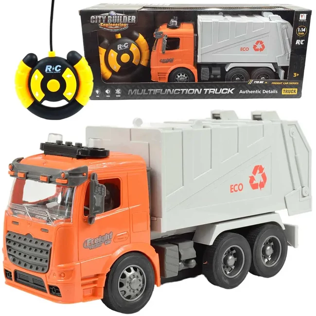 RC ECO távirányítós szelektív hulladékgyűjtő kamion fénnyel 1/14
