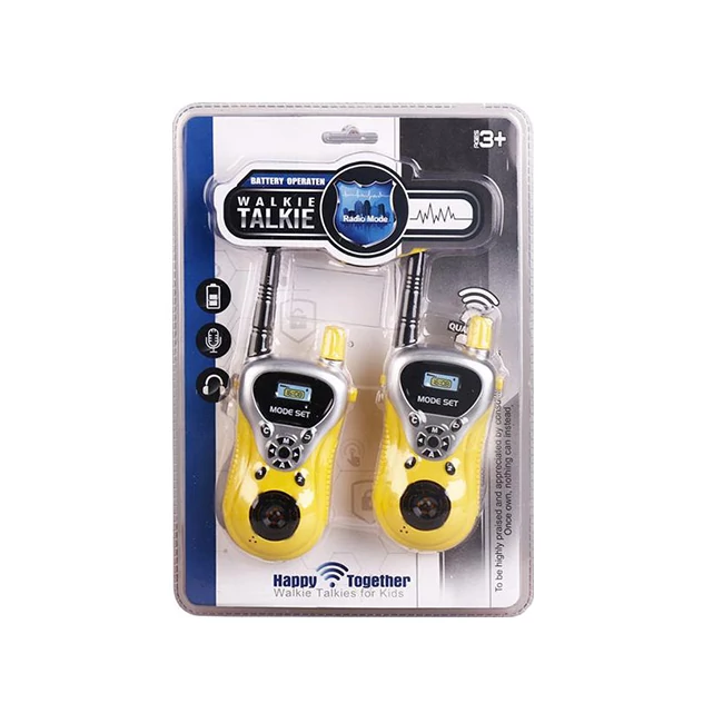 Walkie-Talkie sárga színben 2 db-os szett