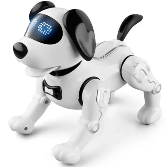 Távirányítós interaktív robot Beagle 20 cm