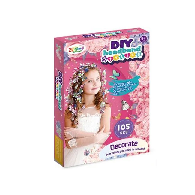 DIY Headband hajdíszítő szett 105 db-os
