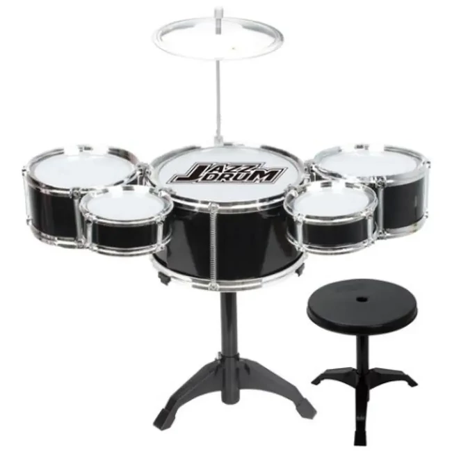 Jazz Drum 6 részes játék dobfelszerelés állványon dobszékkel