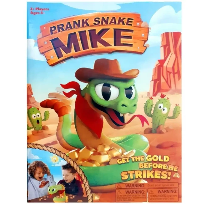 Mike a vadnyugati csörgőkígyó társasjáték