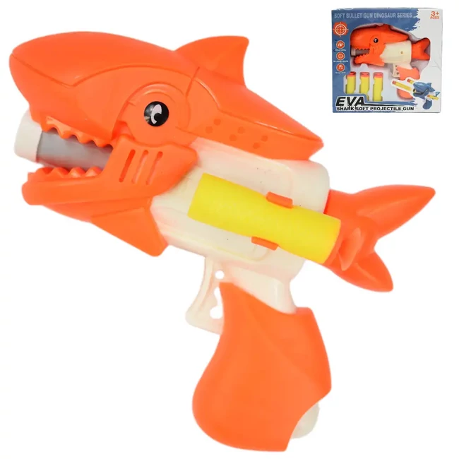 Shark Attack szivacslövő fegyver kétféle változatban