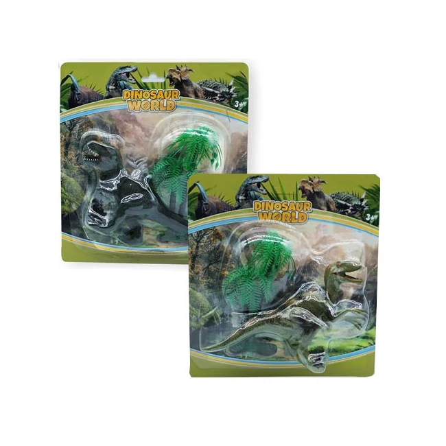Dino World: T-rex vagy Raptor figura fával
