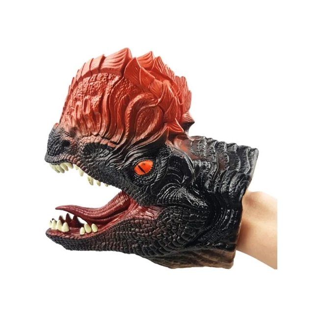 Dilophosaurus dinoszaurusz kézbáb