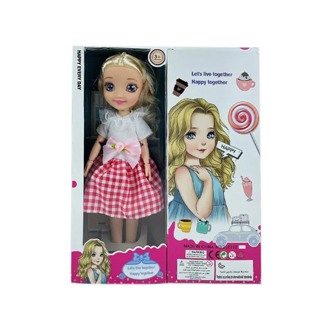 Jenny baba fénnyel és hanggal 30 cm
