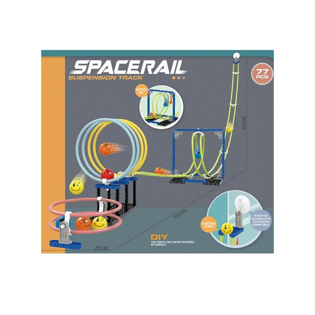Specerail golyópálya 77 darabos