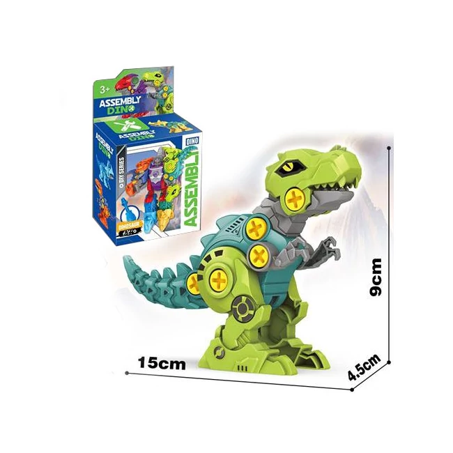 Összeszerelhető T-rex dinoszaurusz játékszett