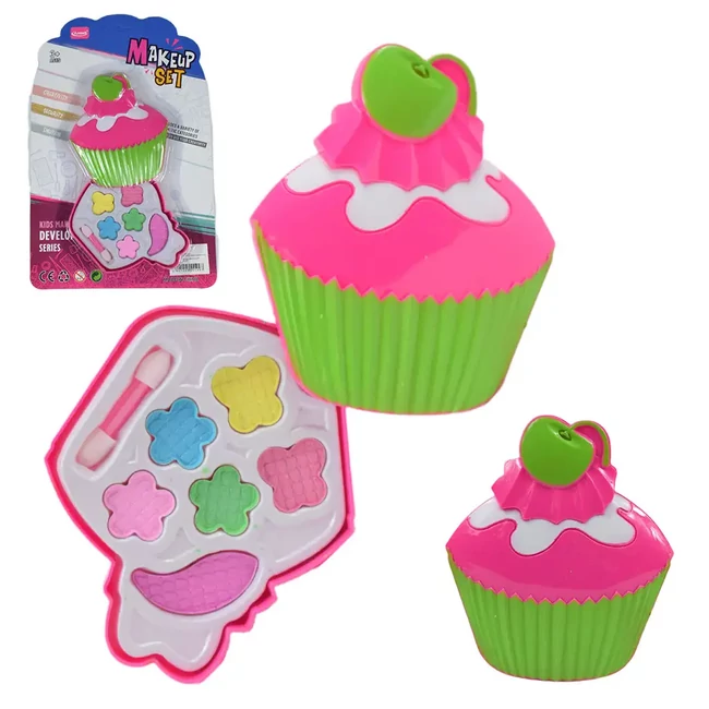 Smink készlet muffin tárolóban