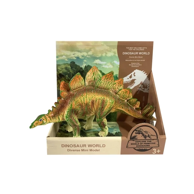 Dinosaur World: Stegosaurus dinoszaurusz figura