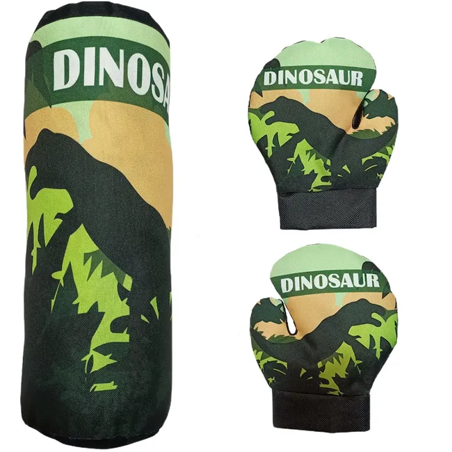 Dinoszauruszos gyerek box szett 39 cm