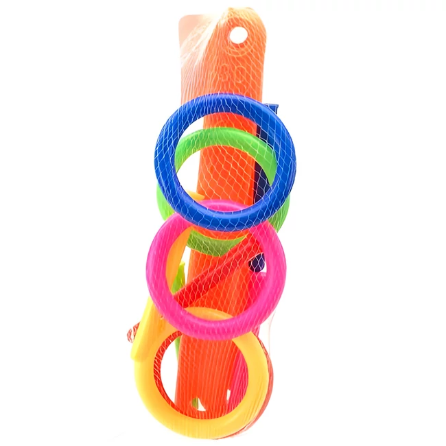 Színes karikadobáló 39 cm
