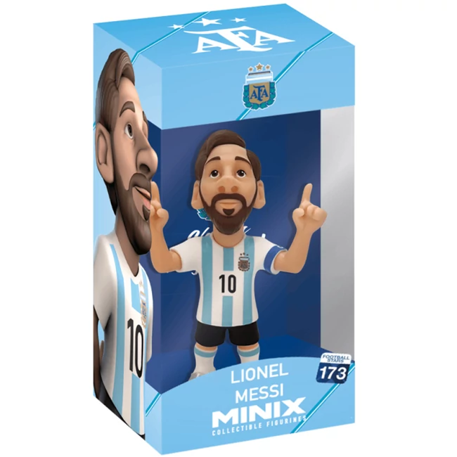 Minix: Argentina – Lionel Messi focista akciófigura 12 cm
