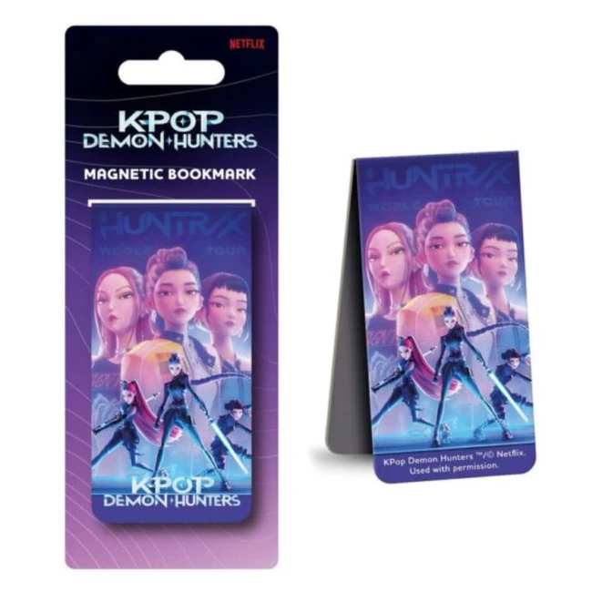 K-Pop Démonvadászok mágneses könyvjelző