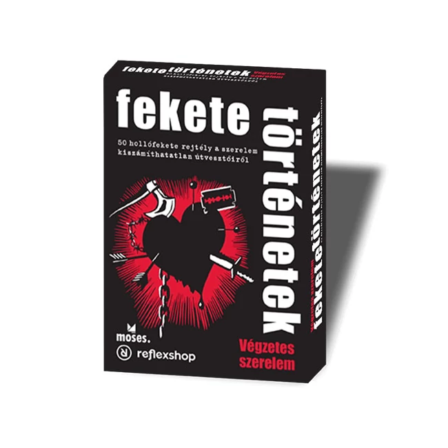 Fekete történetek: Végzetes szerelem logisztori rejtvények társasjáték