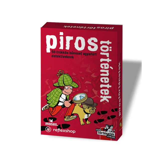 Piros történetek logisztori rejtvények társasjáték