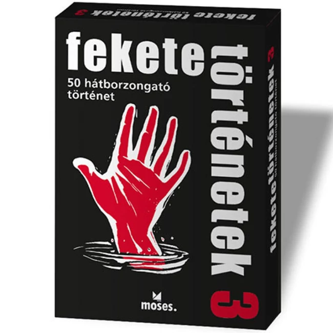 Fekete történetek 3. logisztori rejtvények társasjáték