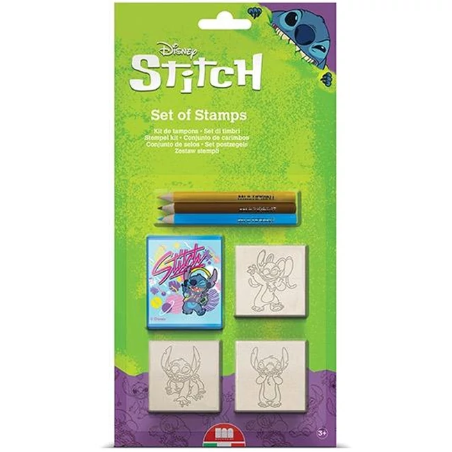 Stitch nyomda szett ceruzákkal – Multiprint