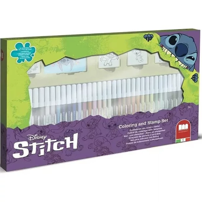 Stitch 36 db-os nyomdaszett filctollal – Multiprint